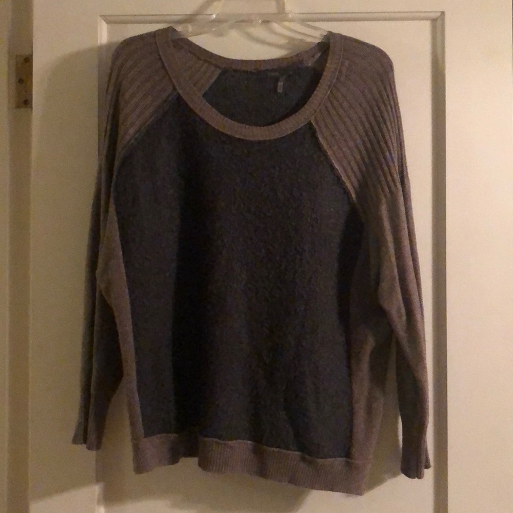 Baseball tee sweater